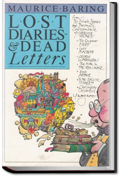 Lost Diaries | Maurice Baring